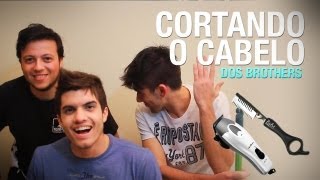 Cortando o Cabelo dos Brothers  Andrew [upl. by Yelsgnik958]