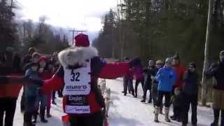 2015 Iditarod Ceremonial Start  Aliy Zirkle [upl. by Anitsirhk]