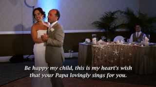 Lauretta with English Subtitles FatherDaughter Dance [upl. by Hinda]