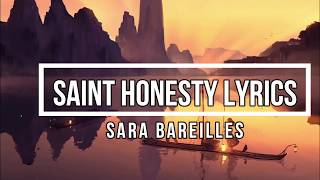 Saint Honesty Lyrics  Sara Bareilles Amidst the Chaos Album [upl. by Llezom]