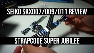 Seiko SKX Strapcode Super Jubilee Bracelet Review [upl. by Sheply]