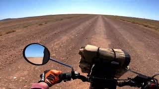 Day 8 CT125 Trail Postie Bike Australian Desert Adventure [upl. by Einalam]