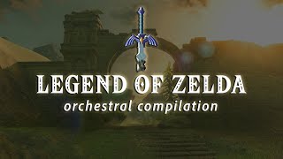 40 Minutes of Orchestral Legend of Zelda Music [upl. by Oigroeg]