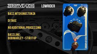 ZeroFive Audio Lowrider audio demo [upl. by Gelman]