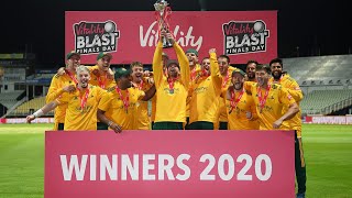 Notts Outlaws v Surrey Vitality Blast Final Highlights [upl. by Nosned]