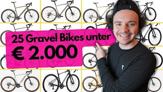 2024 25 GRAVELBIKES unter € 2000  Rose Canyon Radon Cube Giant Triban Bulls Merida [upl. by Petuu]