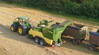 The First Pellet Harvester in The World  Krone PREMOS 5000 [upl. by Snebur938]