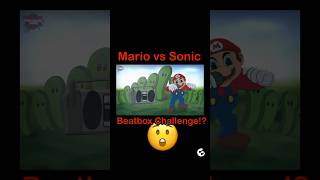 😲Mario Vs Sonic Beatbox Challenge⁉️Shout out to Rhythm Master🎵 verbalase [upl. by Yanehs]