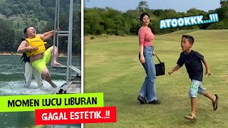 GAGAL ESTETIK Kejadian Kocak Yang Terjadi Saat Liburan [upl. by Kaycee271]