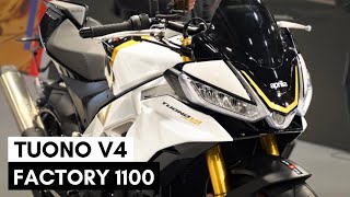 Aprilia Tuono V4 Factory 1100 2024  4K [upl. by Nottirb]