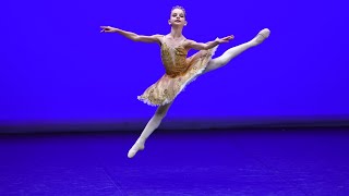 Bohdana Stoikova 9 yo 2024 Paris YAGP  Variation Queen of the Dryads [upl. by Ayotac351]