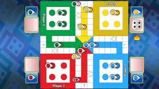 Ludo game in 4 players  Ludo King game in 4 players  Ludo King  Ludo Gameplay [upl. by Wilie253]