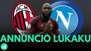 LUKAKU MILAN e NAPOLI Rivelazione in DIRETTA e aggiornamento Calciomercato [upl. by Gadmon597]