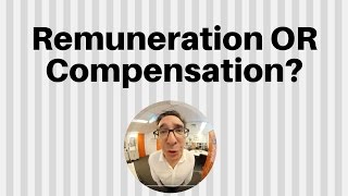 The difference between agency remuneration and compensation [upl. by Asaert806]