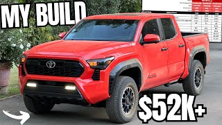 Update On My 2024 Toyota Tacoma Build Date  Package Pricing [upl. by Emmalyn215]