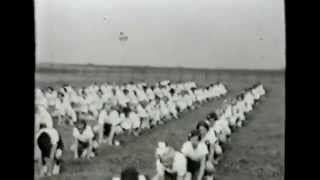 Berkel en Rodenrijs 1953 Gymnastiek vereniging Advendo nabij de toen nieuwbouw [upl. by Lambert]