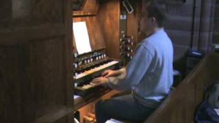 Welsh Tune Calon Lan  St Marys Church Betws Y Coed North Wales [upl. by Reinold]