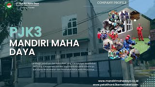 PT MANDIRI MAHA DAYA COMPANY PROFILE 2024 [upl. by Arracat]