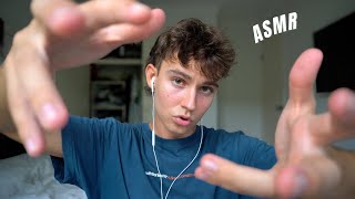 ASMR UpClose Hand Movements in ur face mouth  hand sounds [upl. by Tsugua]