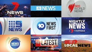 Australian TV News Intros 2020  Openings Compilation Australia HD [upl. by Narbig32]