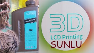 Sunlu amp Jayo photopolymer standard resin review 3D printing [upl. by Aleirbag418]