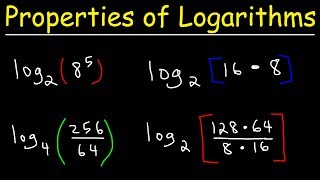 Properties of Logarithms [upl. by Kcinimod]