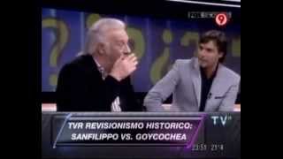 TVR  Revisionismo Histórico Sanfilippo vs Goycochea 151011 [upl. by Pasia]