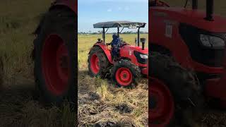 rice field plow tractor [upl. by Ocko]