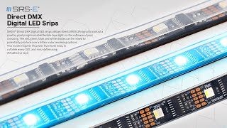 Direct DMX Digital LED Strip control each pixel individually [upl. by Quinn147]