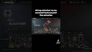 Doing Unlocker on my account 🤫 blackops6 callofduty cod warzone [upl. by Adnilg799]