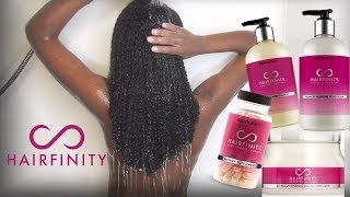 Is HAIRFINITY worth the HYPE Demo  Review [upl. by Nnyleak]