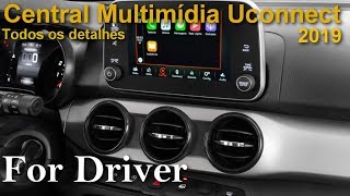 Central Multimídia Uconnect 2019  Fiat Cronos Canal For Driver [upl. by Nazay]