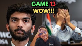 He was SO CLOSE  Gukesh vs Ding Liren  Game 13  World Championship 2024 [upl. by Palila796]