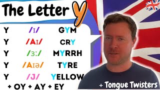 English Pronunciation  5 Ways to Pronounce The Letter Y [upl. by Atazroglam603]