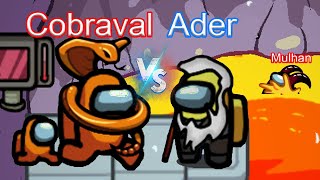 ADER VS DEVIN 142  Among Us Indonesia [upl. by Garlanda]