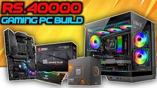 RS40000 Gaming PC Build In 2024  Amd Ryzen 5 8600g Gaming amp Editing PC Build Under 40000 In 2024 [upl. by Toulon218]