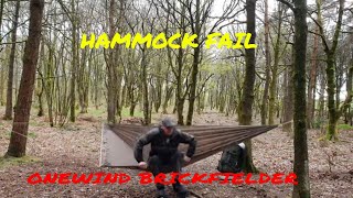 onewind brickfielder hammock fail [upl. by Oigufer630]