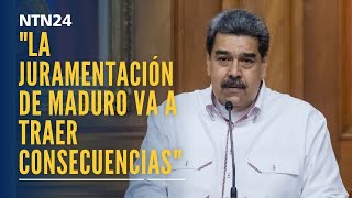 quotLa juramentación de Maduro frente a su AN el 10 de enero de 2025 va a traer consecuenciasquot [upl. by Levitan136]