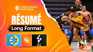 LASVEL lance son run   Maccabi vs ASVEL  Résumé EuroLeague J30 [upl. by Natrav363]