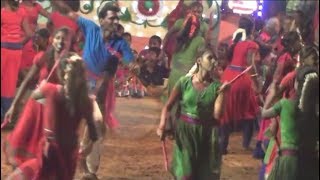 కోలాటం kolatam song 6 dance Maha Lakshmi Tirunallu Pallipadu gandhi colony [upl. by Fairley36]