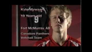 Canadore Panthers Player Profiles  Kyle Mywaart 2011 [upl. by Celin]