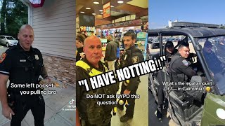 4 MINUTES OF DOMTHETROLL TROLLING THE POLICE Compilation TikTok edition [upl. by Uba]