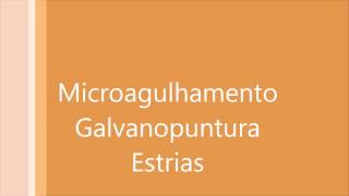 Microagulhamento Galvanopuntura  Estrias [upl. by Daffie]