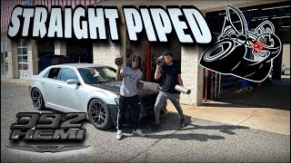 STRAIGHT PIPED HIS SCATPACK SWAPPED CHRYSLER 300 [upl. by Tessler]