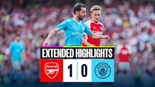 Arsenal 10 Man City  Extended Highlights  Martinelli Goal [upl. by Adnwahsor]