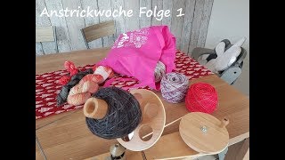 Anstrickwoche 1  Heute wird gewickelt [upl. by Silber468]