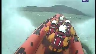 Windsurfer rescued by Kilkeel lifeboat [upl. by Norene]