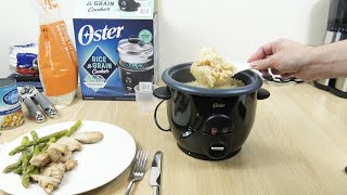 Oster Rice Cooker amp Steamer  One Pot Teriyaki Chicken Dinner [upl. by Ellevel]