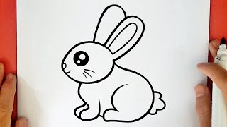 COMMENT DESSINER UN LAPIN KAWAII [upl. by Jenda]