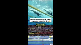 Michael Phelps Goes Crazy During Huge Comeback Win at the Olympics [upl. by Munroe]